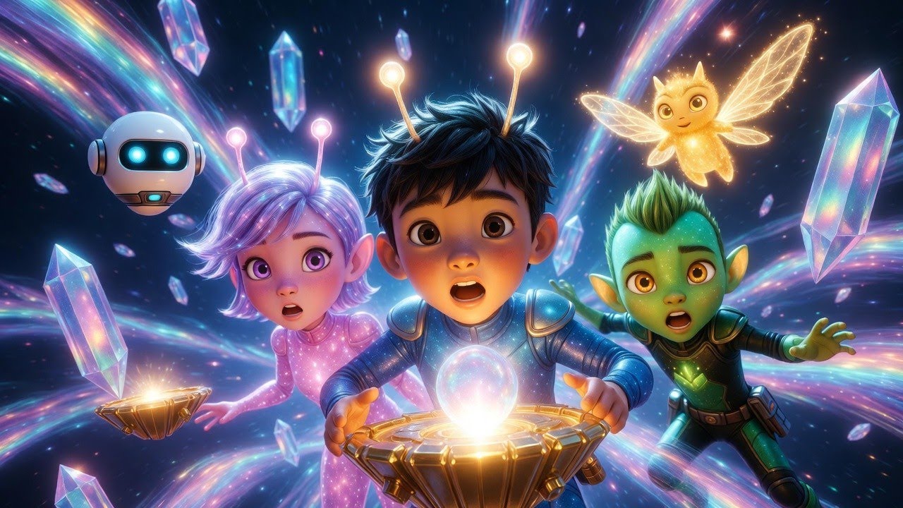 Galaxy School Adventure 🌟 | Kids 3D Cartoon Sci-Fi | Magical Space Journey | Svt Universe 3D 