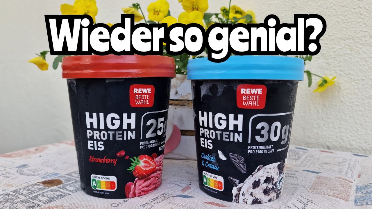 REWE bringt neues Eis (mal wieder) mit Protein