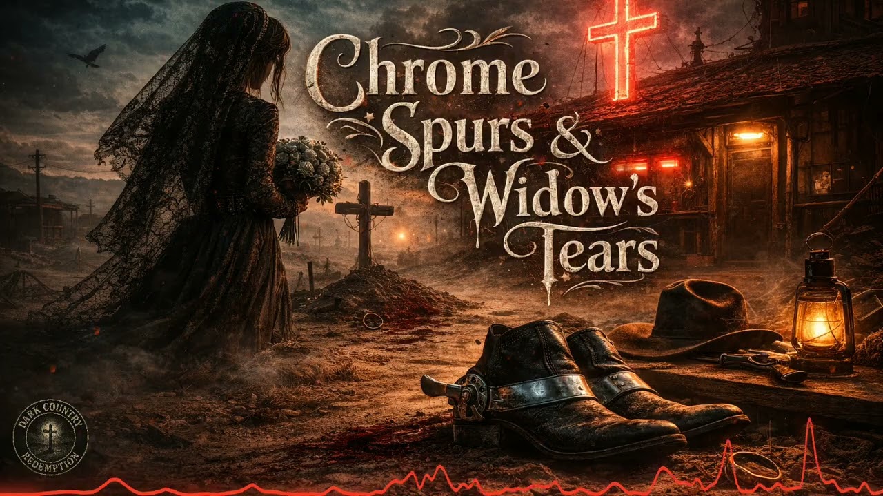 Chrome Spurs & Widow’s Tears - Dark Country Music | Cyber West Outlaw