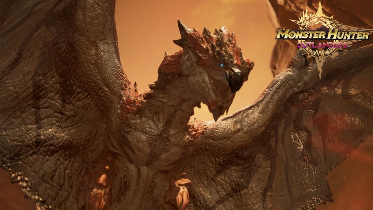 Monster Hunter Outlanders - Rathalos Boss Fight Gameplay (Beta)