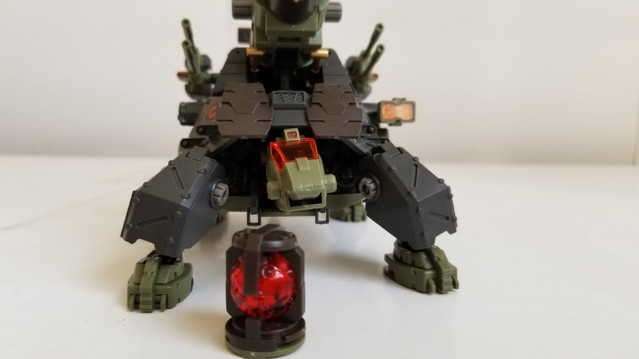 Zoids toy ゾイド Zoids HMM Cannon Tortoise part 3