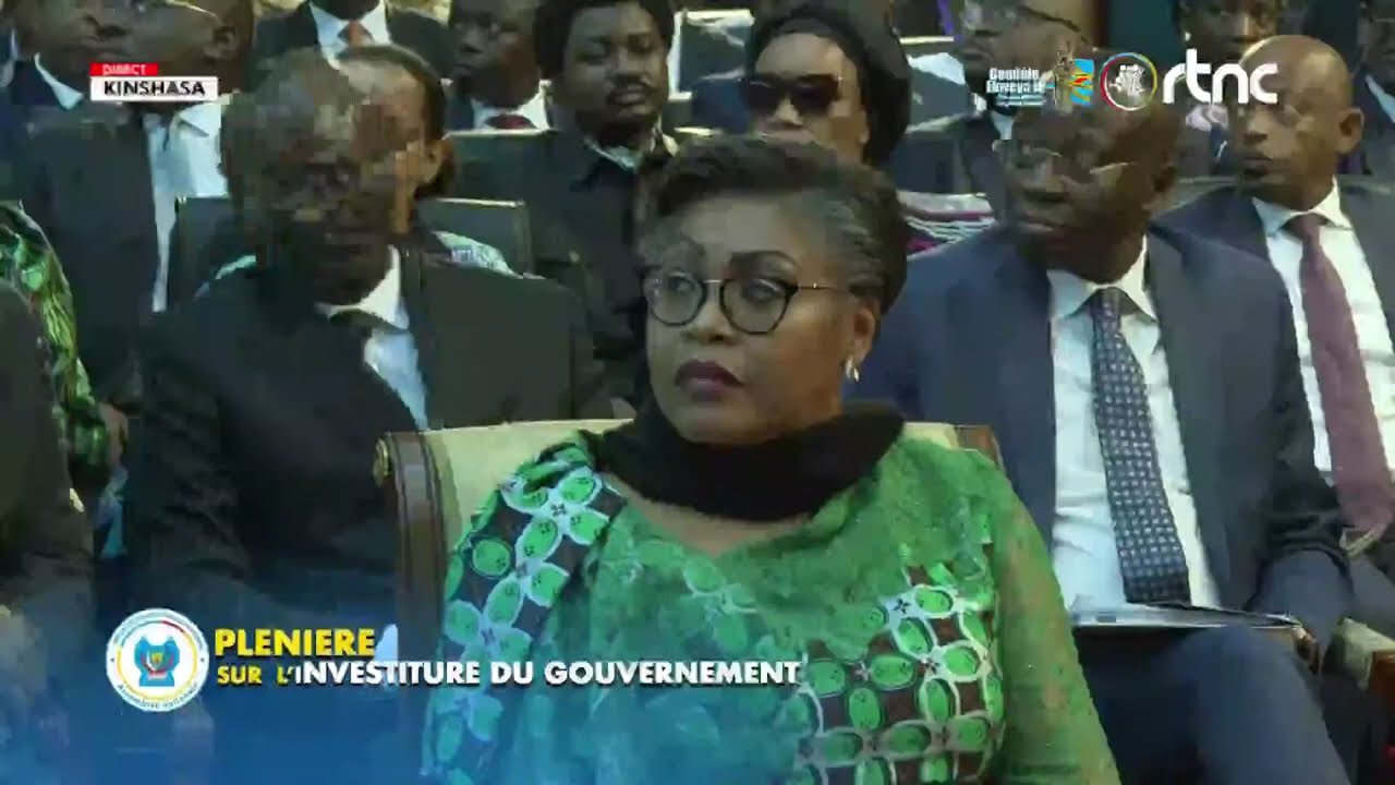 ASSEMBLEE NATIONALE I PLENIERE - INVESTITURE DU GOUVERNEMENT JUDITH SUMINWA