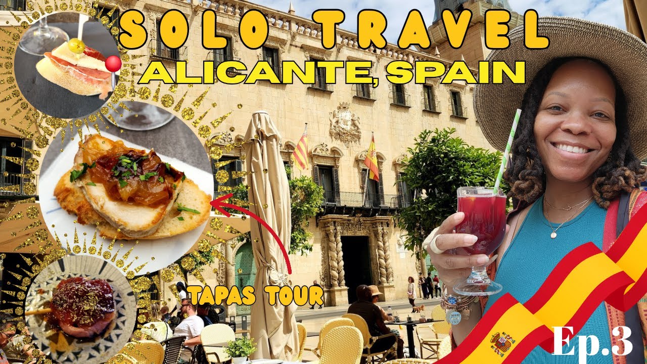55 Days on Cruise Ship! Tapas Tour in Alicante Spain | Solo Female Traveler | Found at Sea Ep. 3