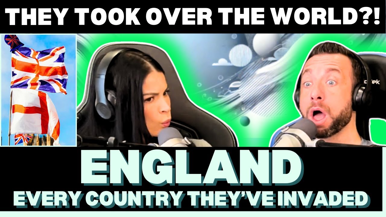 Canadian's First Time Reaction To Every Country England Has Invaded: Visualized!