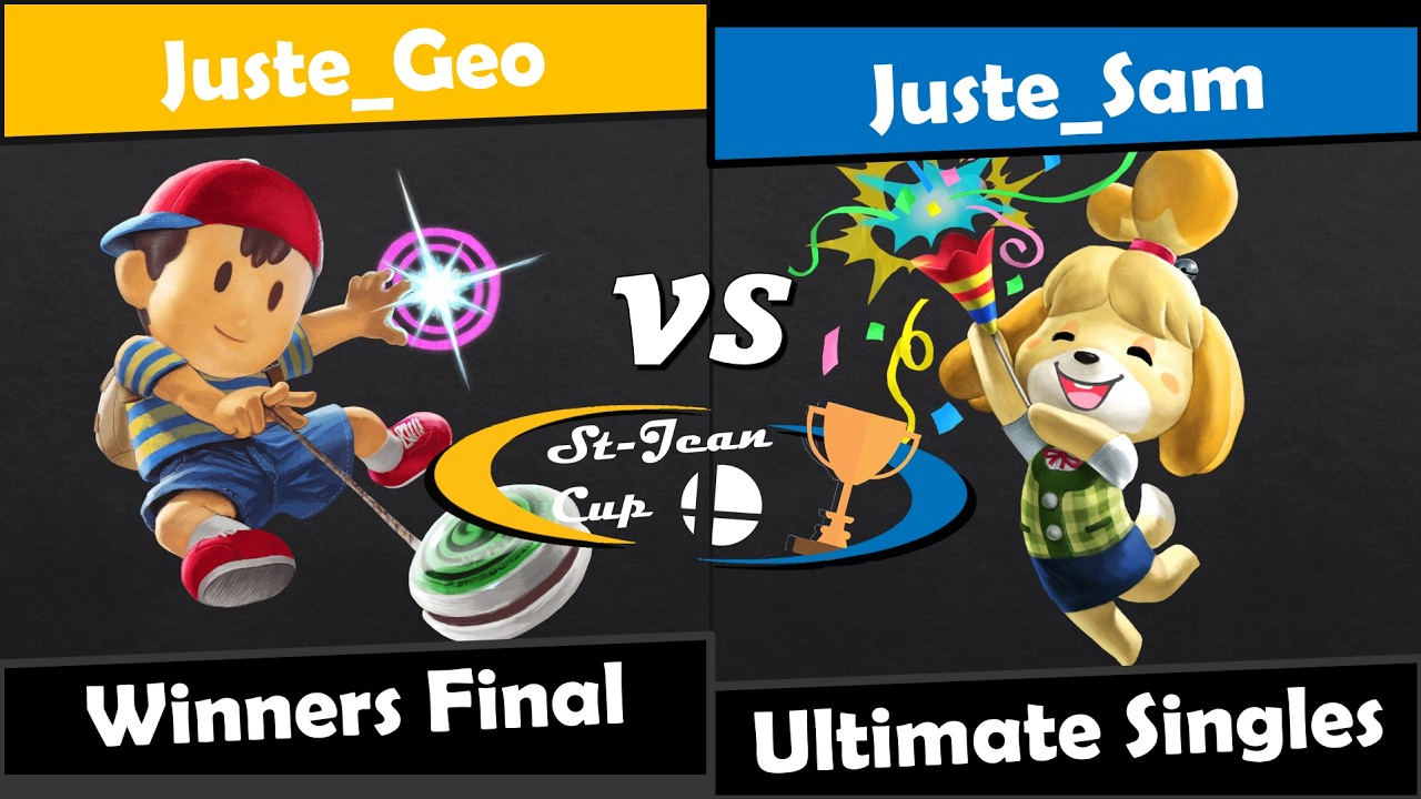 Juste_Sam (Isabelle) vs Juste_Geo (Ness) - Winners Final - SJC s7e3