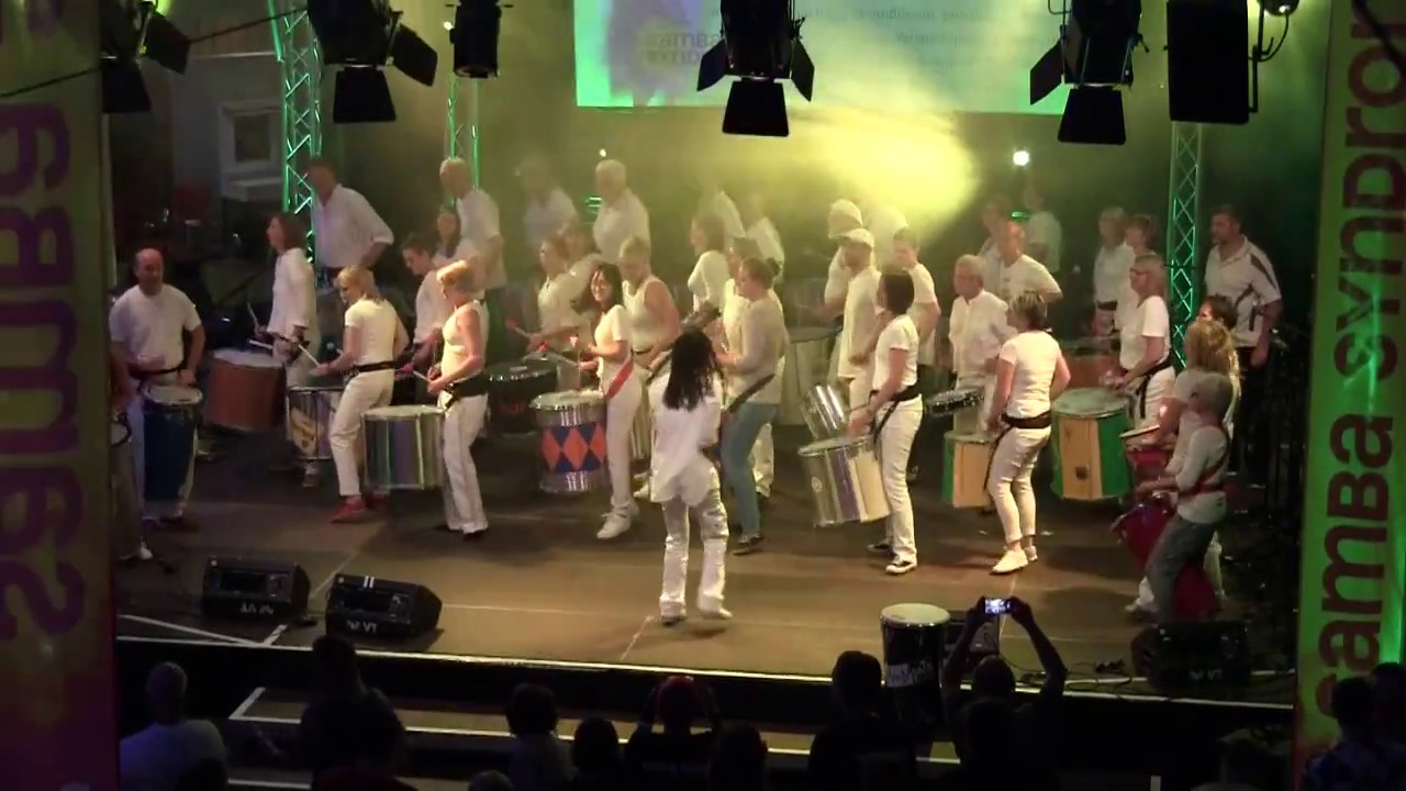 Samba Syndrom 2017, Afrosamba Mittelstufe, Mireille Linger