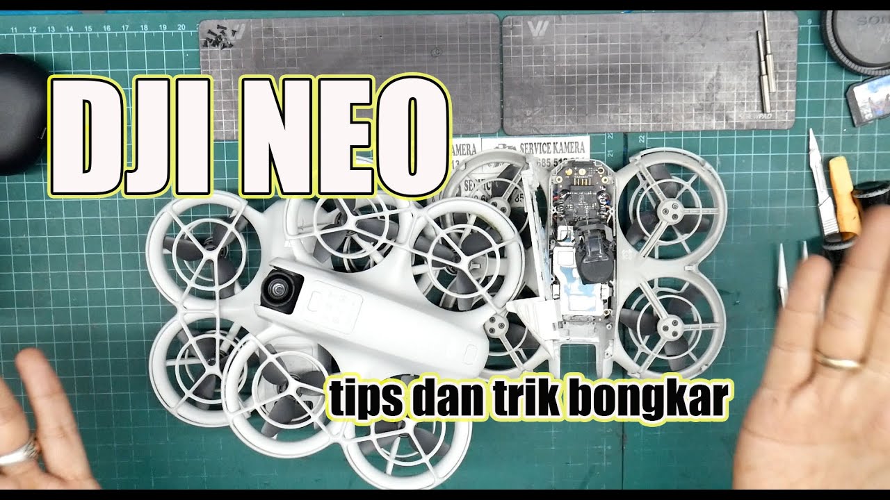 DJI NEO GANTI KARET GIMBAL TUTORIAL BONGKAR DJI NEO