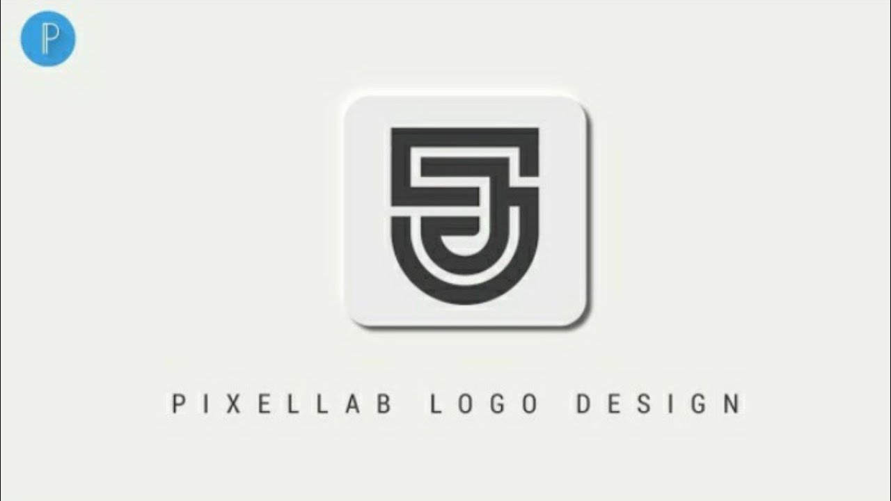 S J Creative Logo Design Tutorial 👌 | Professional Logo Design Pixellab Tutorial 🔥