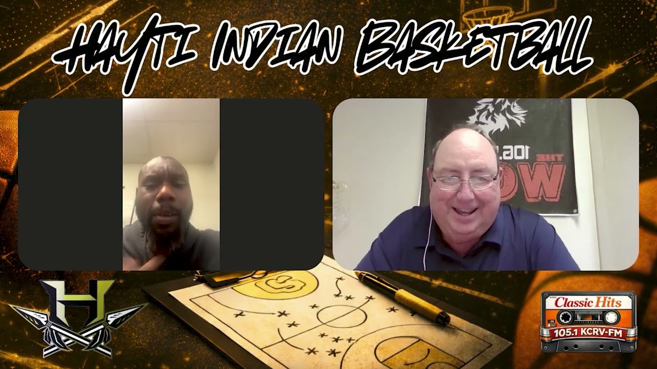 KCRV interview with Hayti Indian Head Basketball Coach Donald Webb
