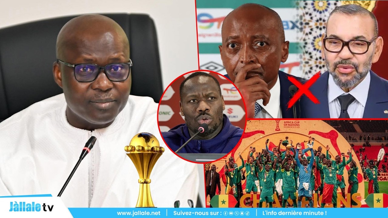 🔴 URGENT • La fédération sénégalaise de Football face à la presse après la décision de la CAF