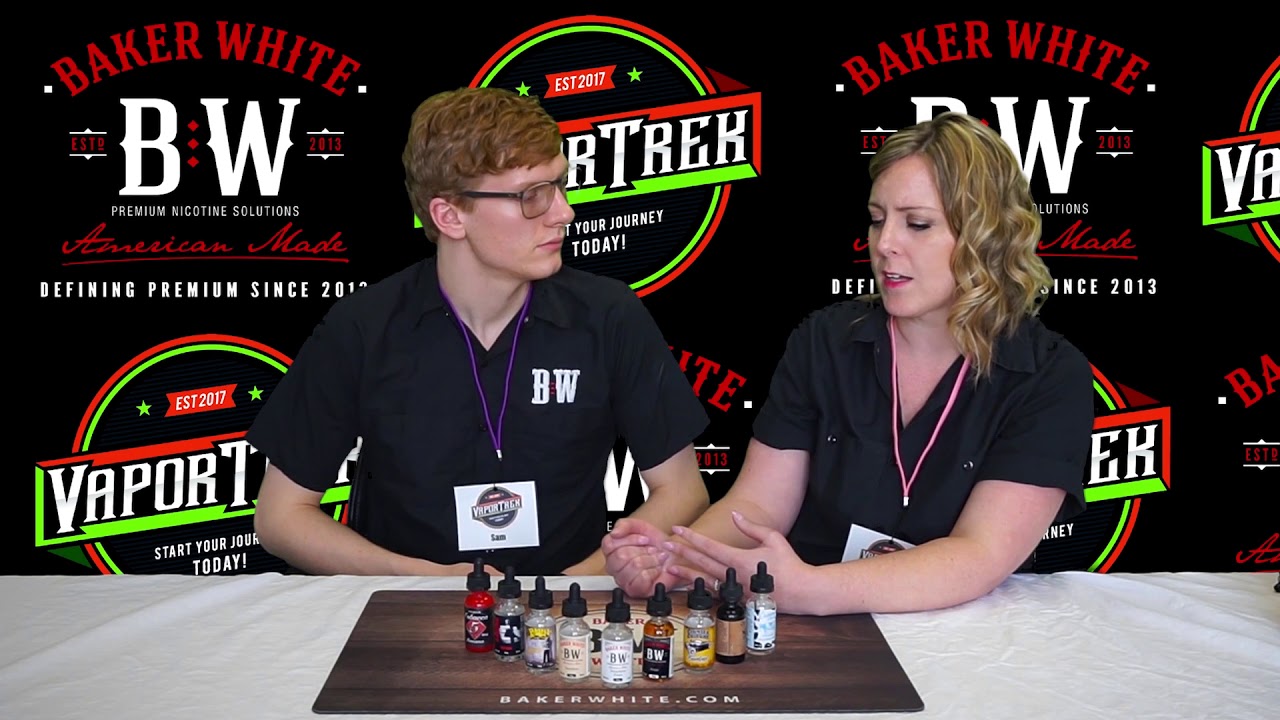 What makes Baker White's White Line so Perfect for New Vapers?
