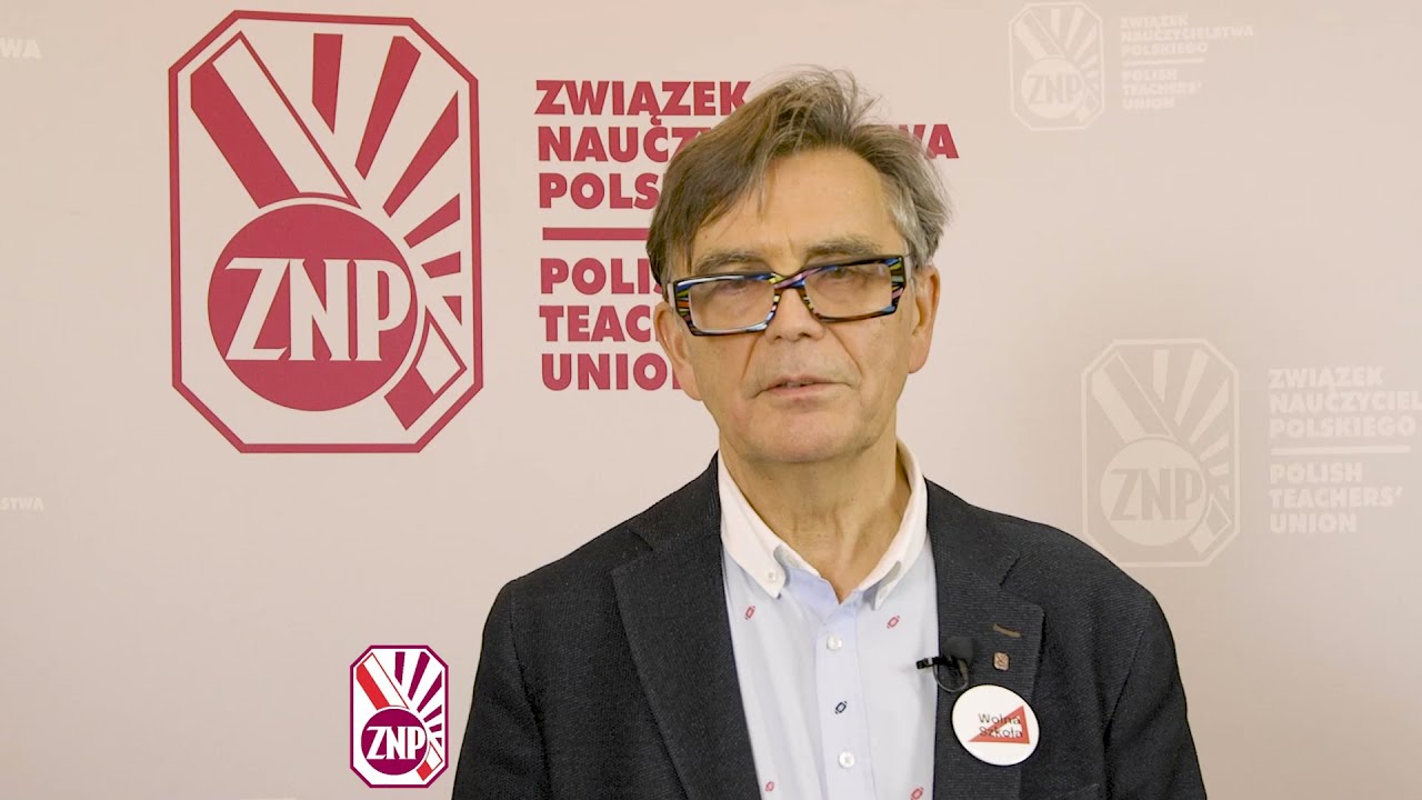 Wiceprezes ZG ZNP K.Baszczyński o postulacie ZNP: Podwyżki dla nauczycieli od 1 stycznia 2022 r.