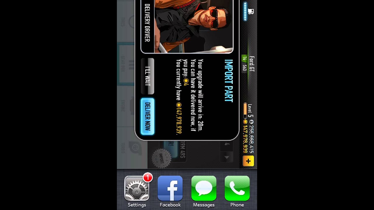 How to get a free gold in csr racing 1.0.6