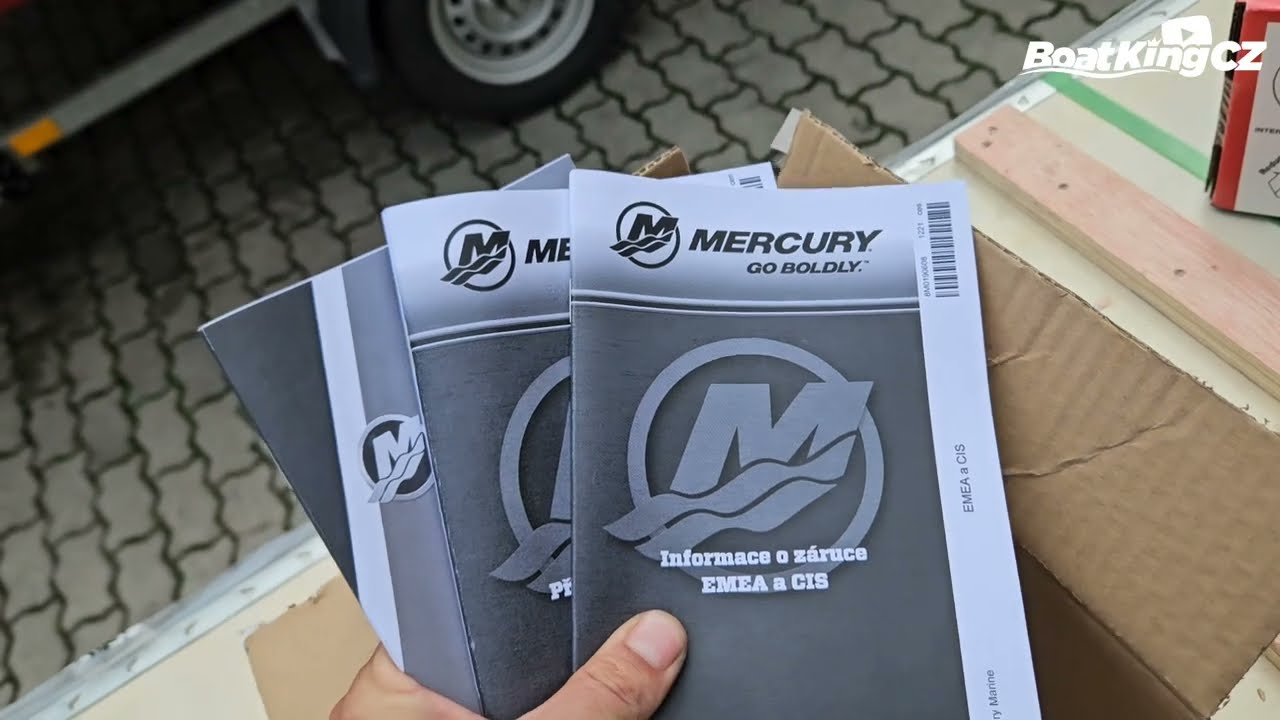 Servis na Lipně, vytyčovaní kotevní bojky a rozbalíme si nový Mercury 40HP 🚤🛟