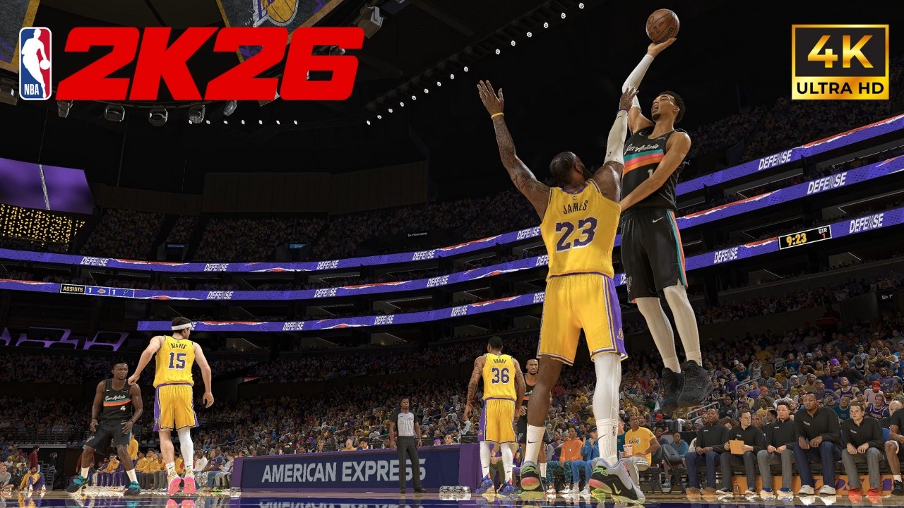 Victor Wembanyama vs. LeBron James! 😱 Spurs vs Lakers | NBA 2K26 Sim (Feb 10) 4K Ultra Realistic