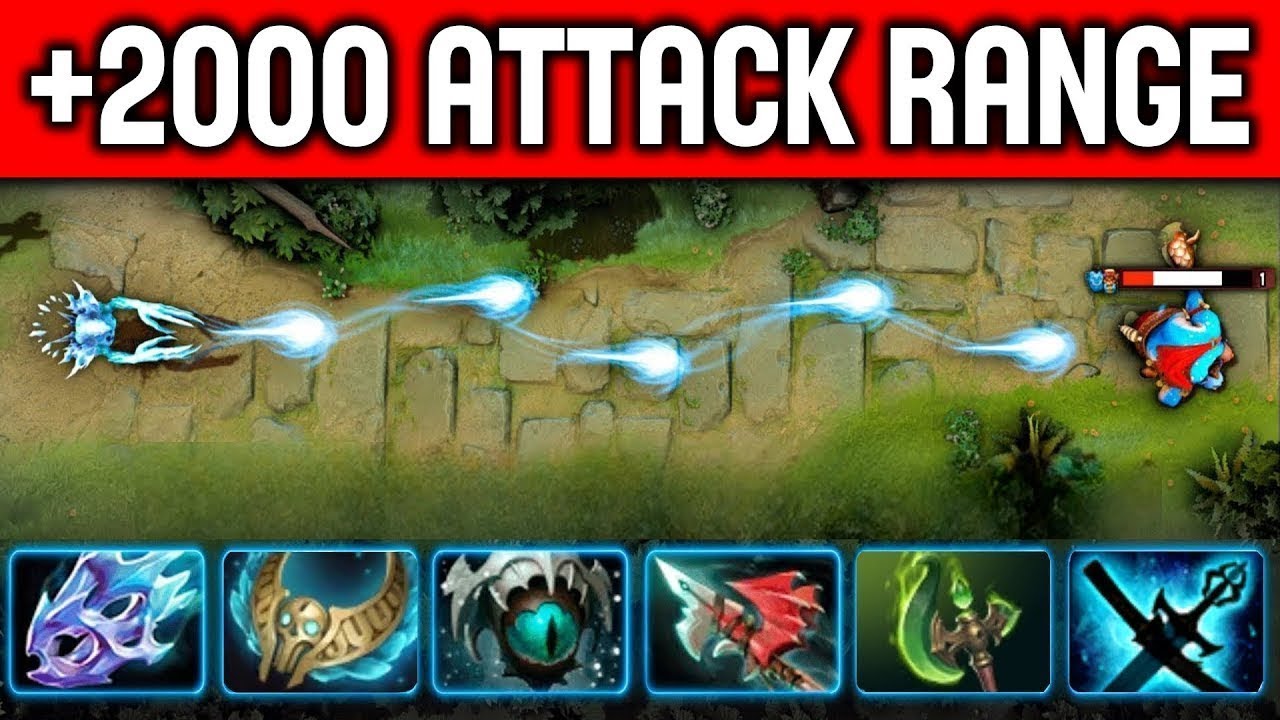 Hard Carry AA +2000 Attack Range Meta🔥🔥🔥27 Kills + Rampage | Dota 2 Gameplay