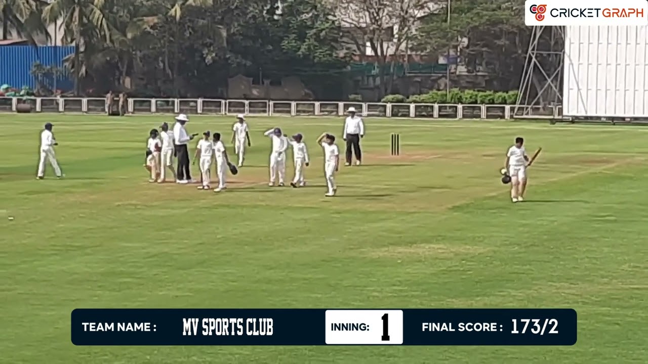 MV Sports Club V United Friends:- Bhaskar Thakur Memorial U12 Match 1 At MCA BKC Ground in Mumbai