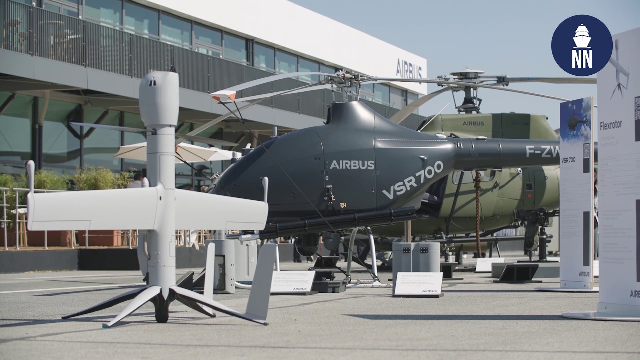 Flexrotor and VSR700 drones at Paris Air Show 2025