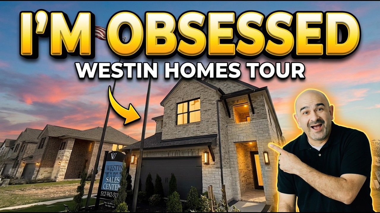 This Westin Homes Floor Plan Has a Staircase That Stopped Me Cold | Georgetown TX