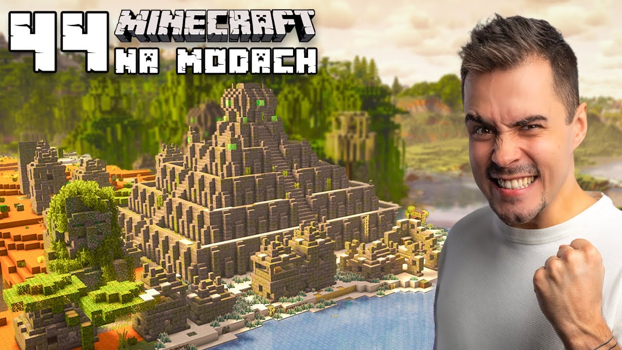 ZNALAZŁEM ŚWIĄTYNIĘ AZTEK&Oacute;W! MINECRAFT NA MODACH ODC. 44