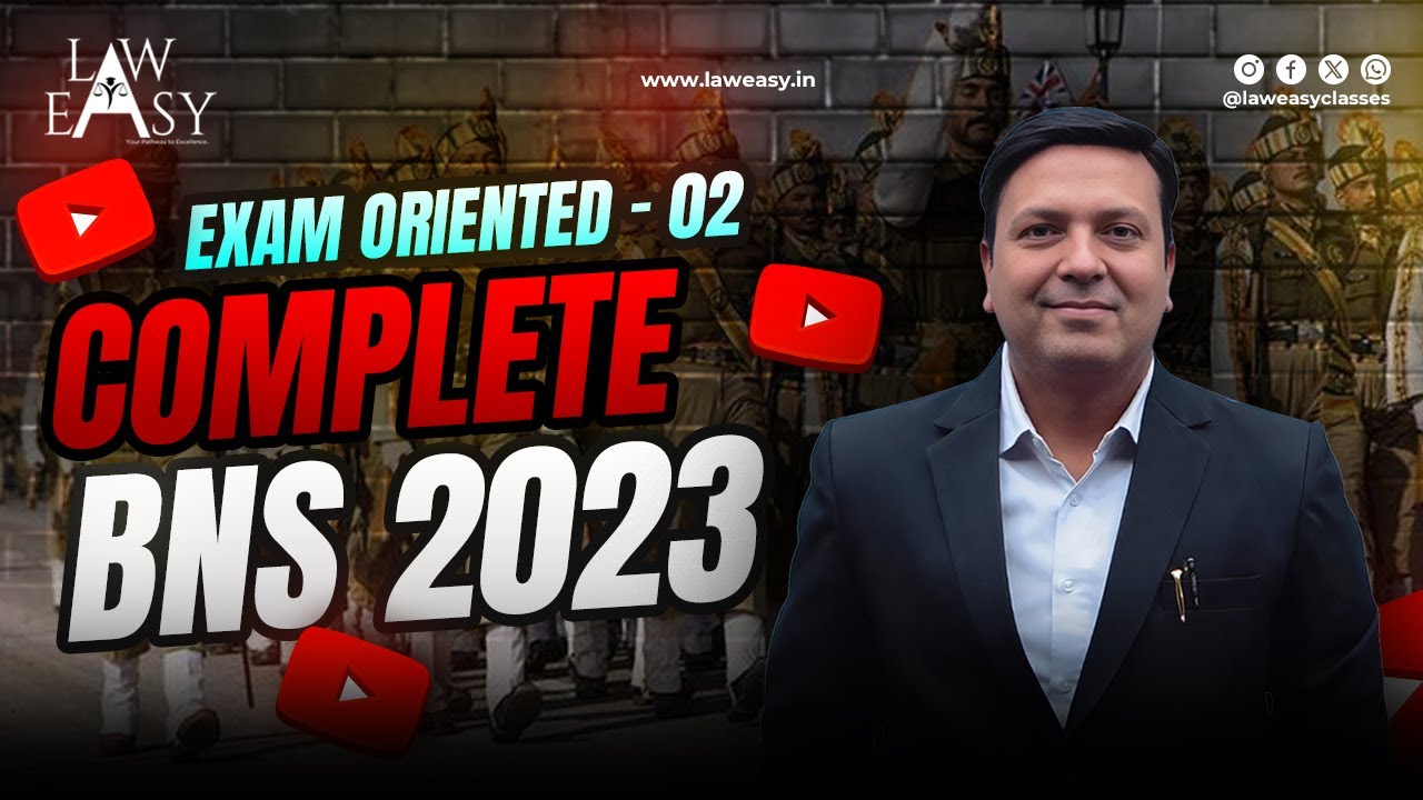 BNS 2023 | Complete | Exam Oriented |
