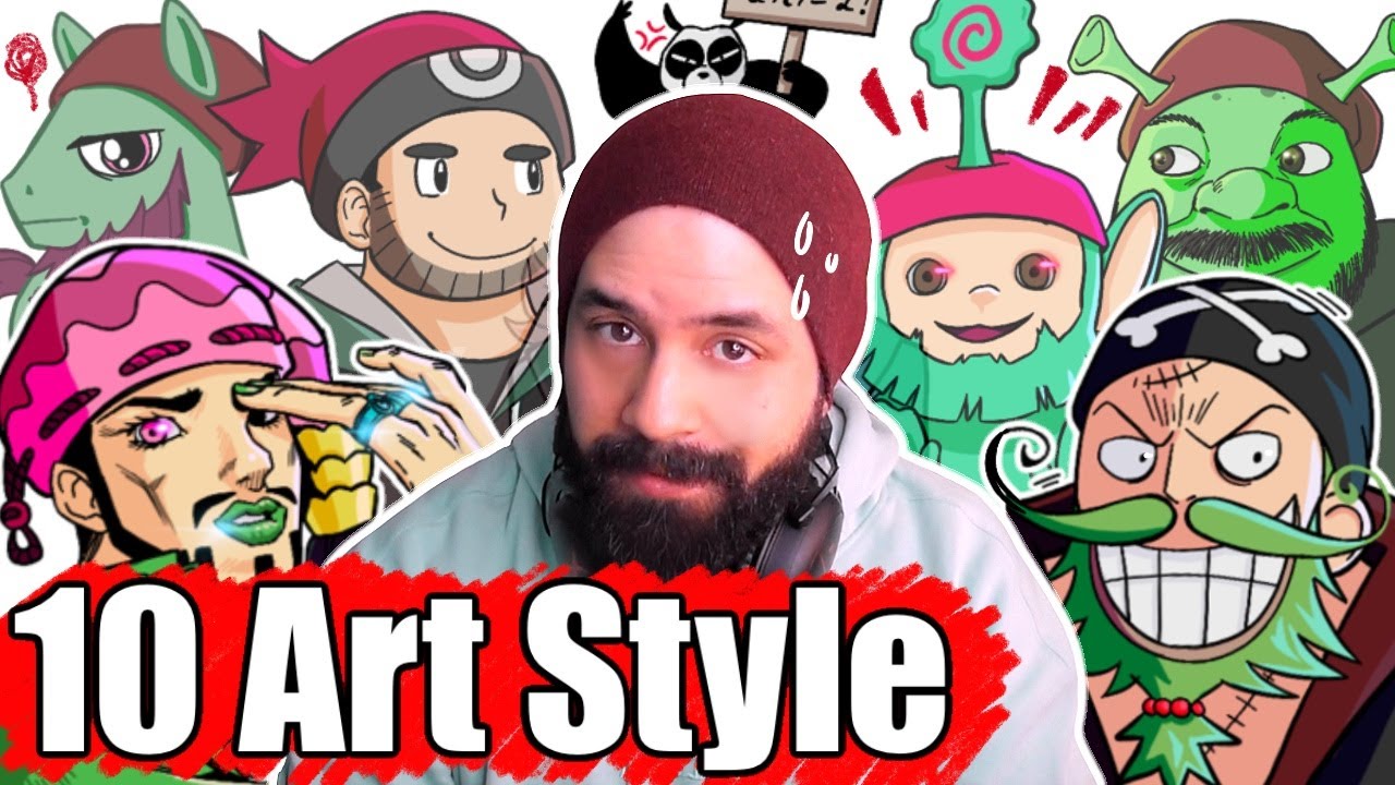 ✨RETO✨ 10 Art Style Challenge ⚠️ TURBIO❗❗| Why So Gurin