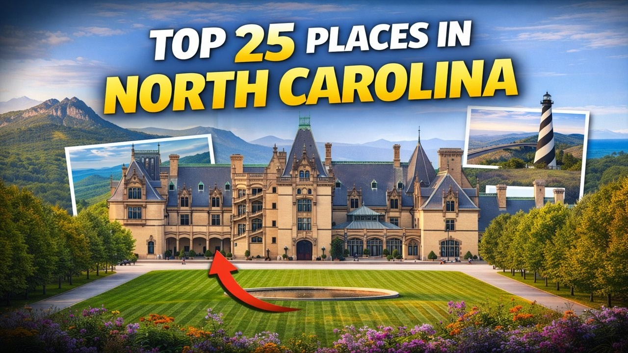 North Carolina Hidden Gems | 25 Best Places to Visit in North Carolina | The World Traveler