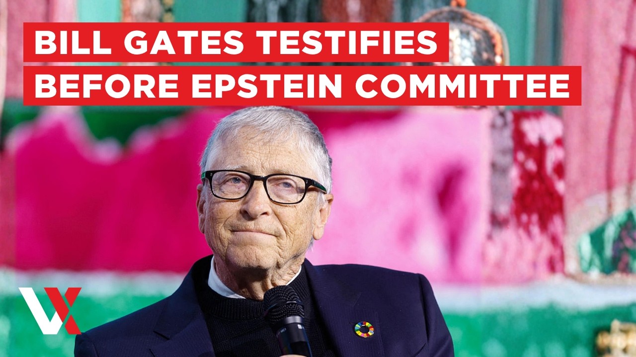 LIVE | Bill Gates Testifies Before House Committee Investigating Epstein Connections | VERTEX