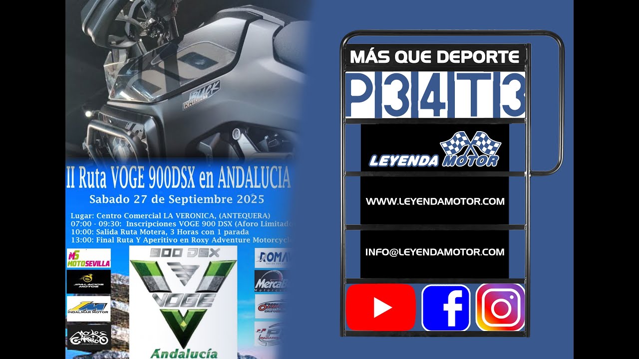 PRESESENTACI&Oacute;N NUEVA VOGE DS 800 RALLY y GRUPO VOGE ANDALUC&Iacute;A