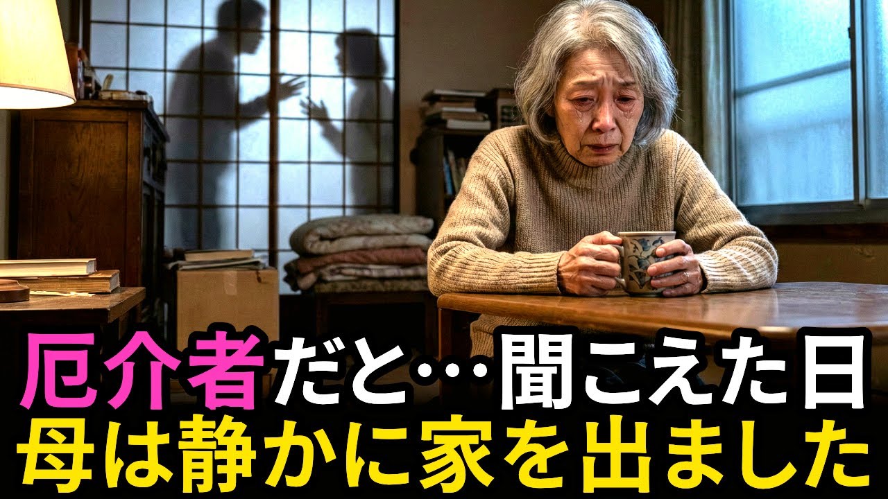 壁越しに聞いた「本音」七十歳の母が家を出た日の真実｜#奇跡の人生ドラマ｜オーディオブック｜