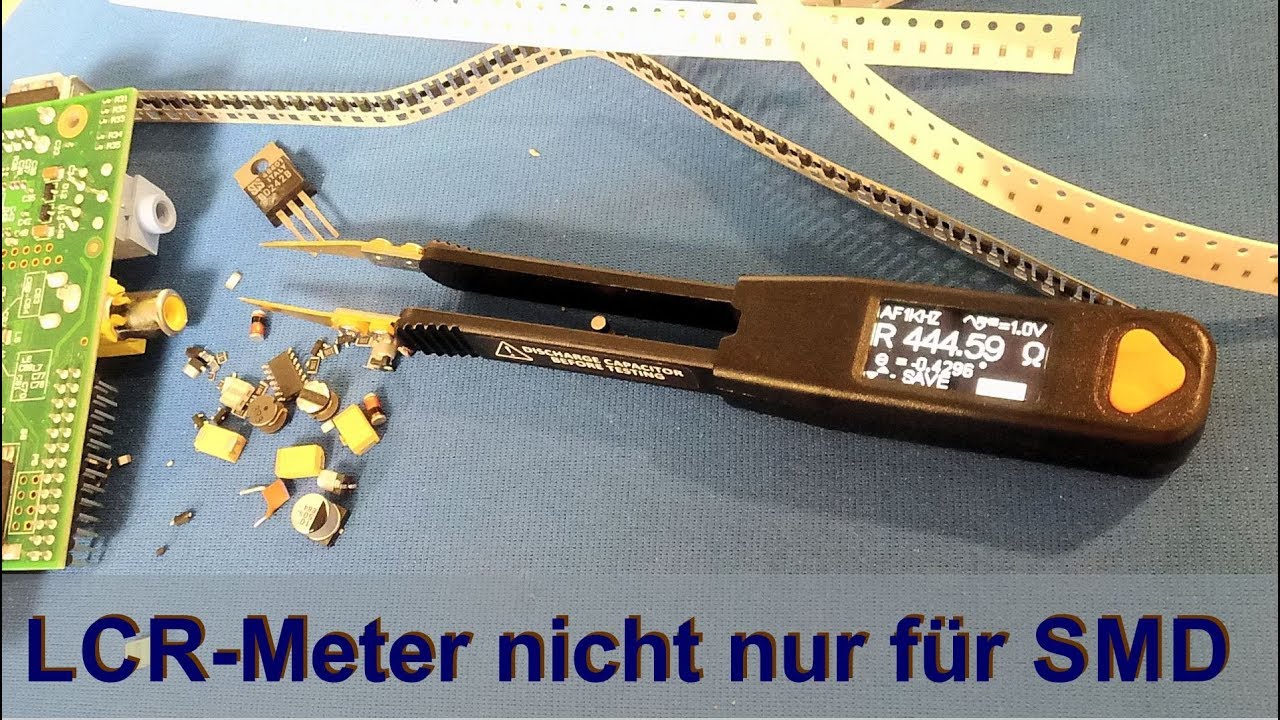LCR-Meter, die Pinzette zur Bauteilmessung – HIZ147 - NEU