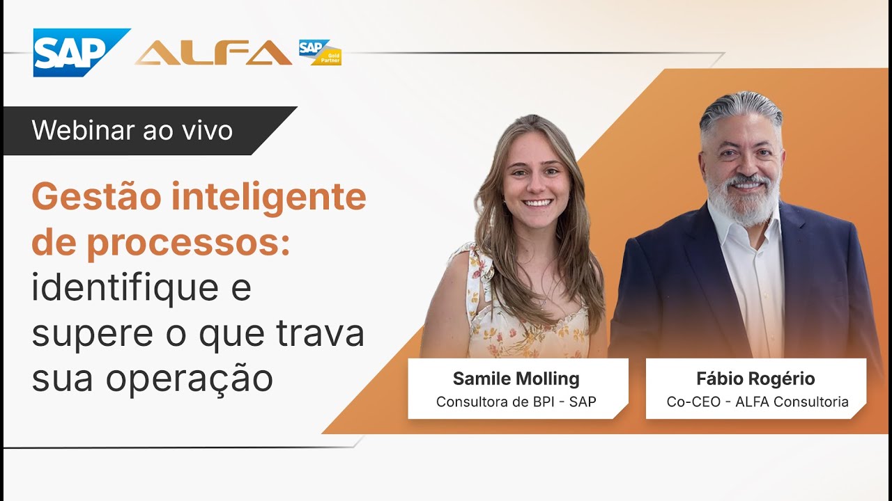 Webinar: Gestão inteligente de processos: identifique e supere o que trava sua operação