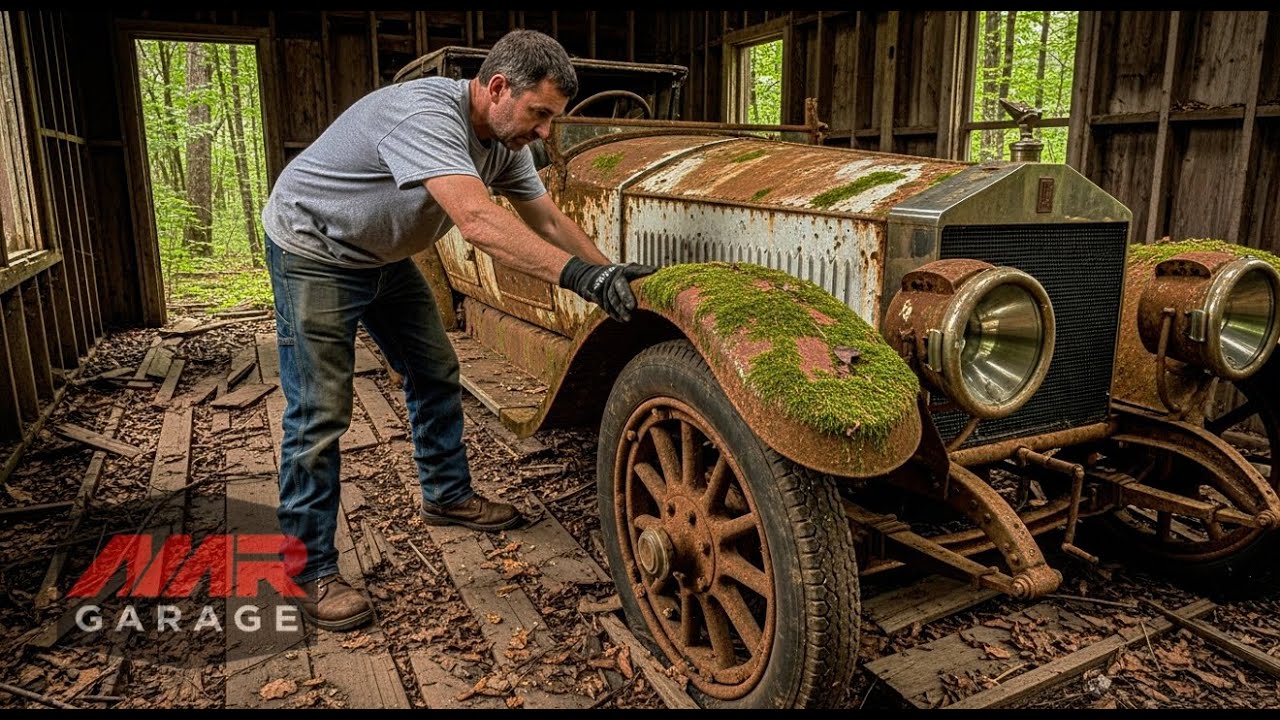 ASMR Car Restoration Rolls Royce 10 Hp Two Seater 1904 Full Rebuild from Abandoned Condition