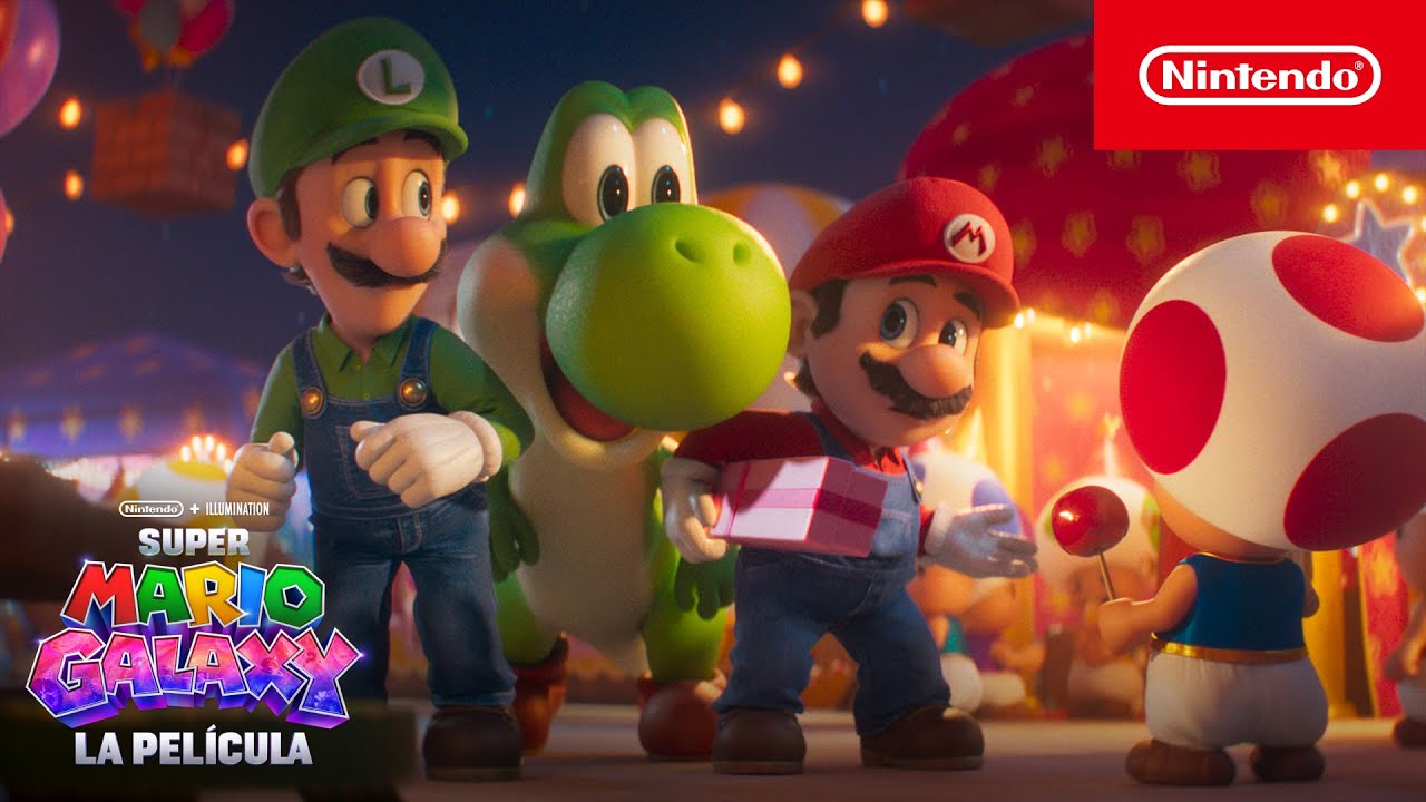 (Doblaje en español) Super Mario Galaxy La Película – Primer vistazo a Yoshi