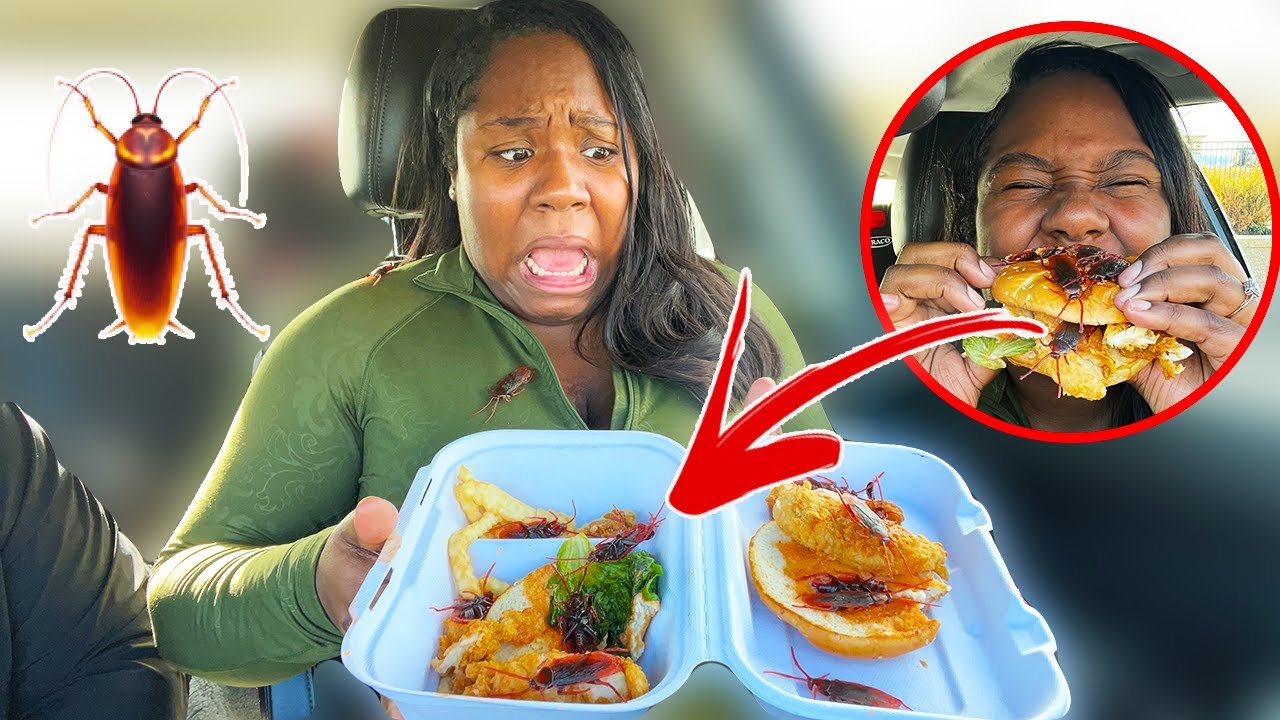 I PUT ROACHES IN MY WIFE'S FOOD..*HILARIOUS* | SNACKS AND LEX