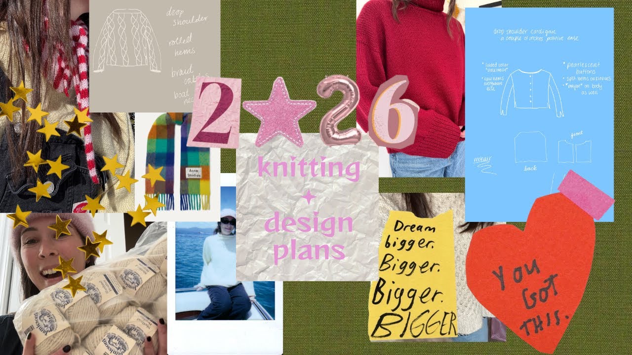 2026 knitting + design plans
