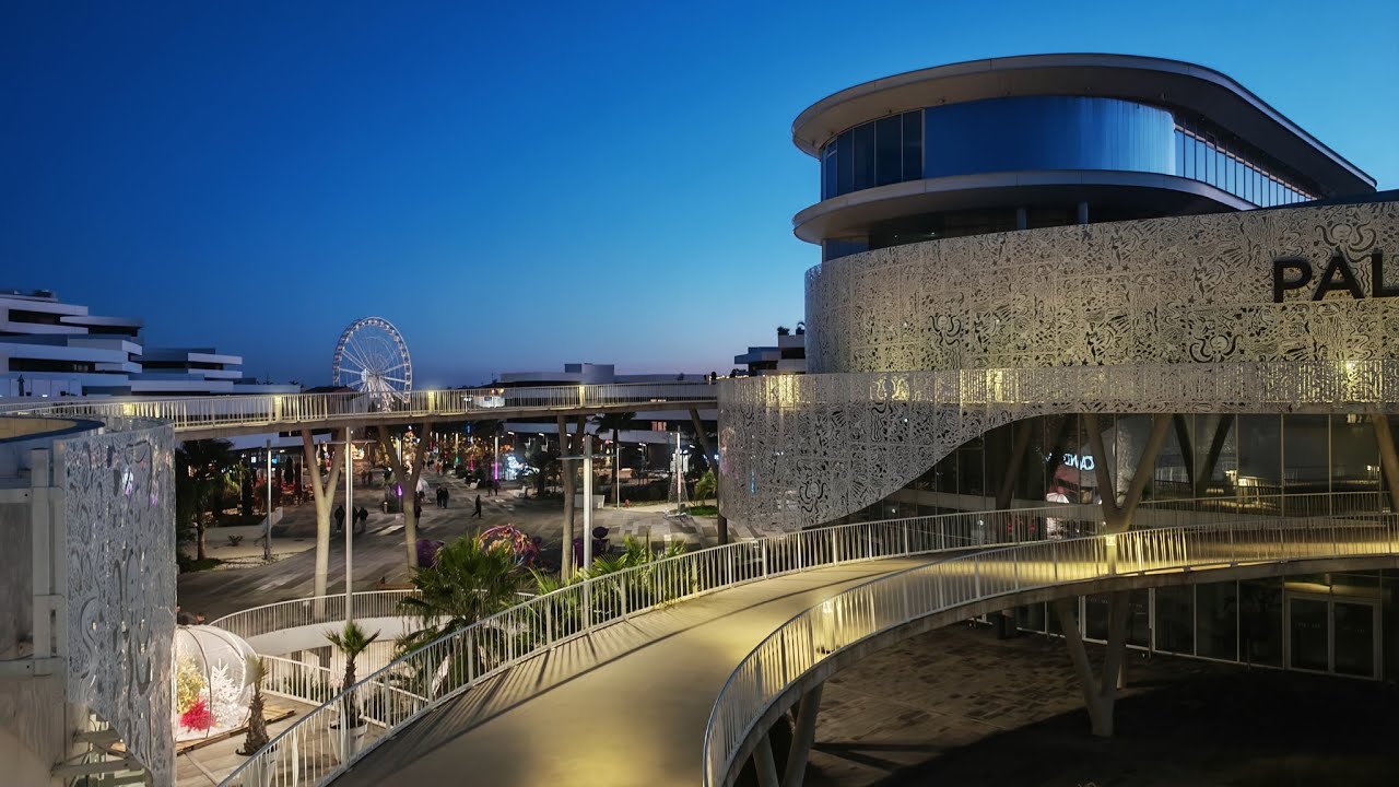 Le nouveau visage du cap d'Agde un soir d'hiver.