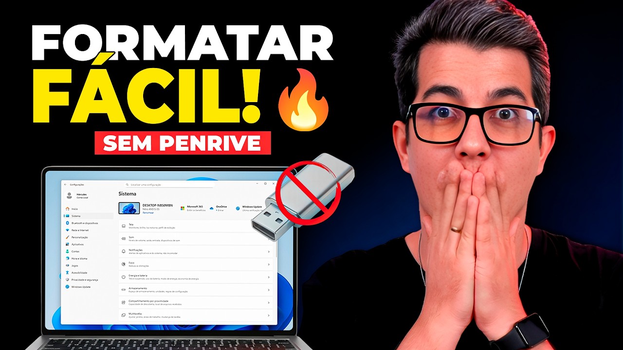 O Segredo para FORMATAR seu PC sem Complica&ccedil;&atilde;o com o M&eacute;todo F&Aacute;CIL