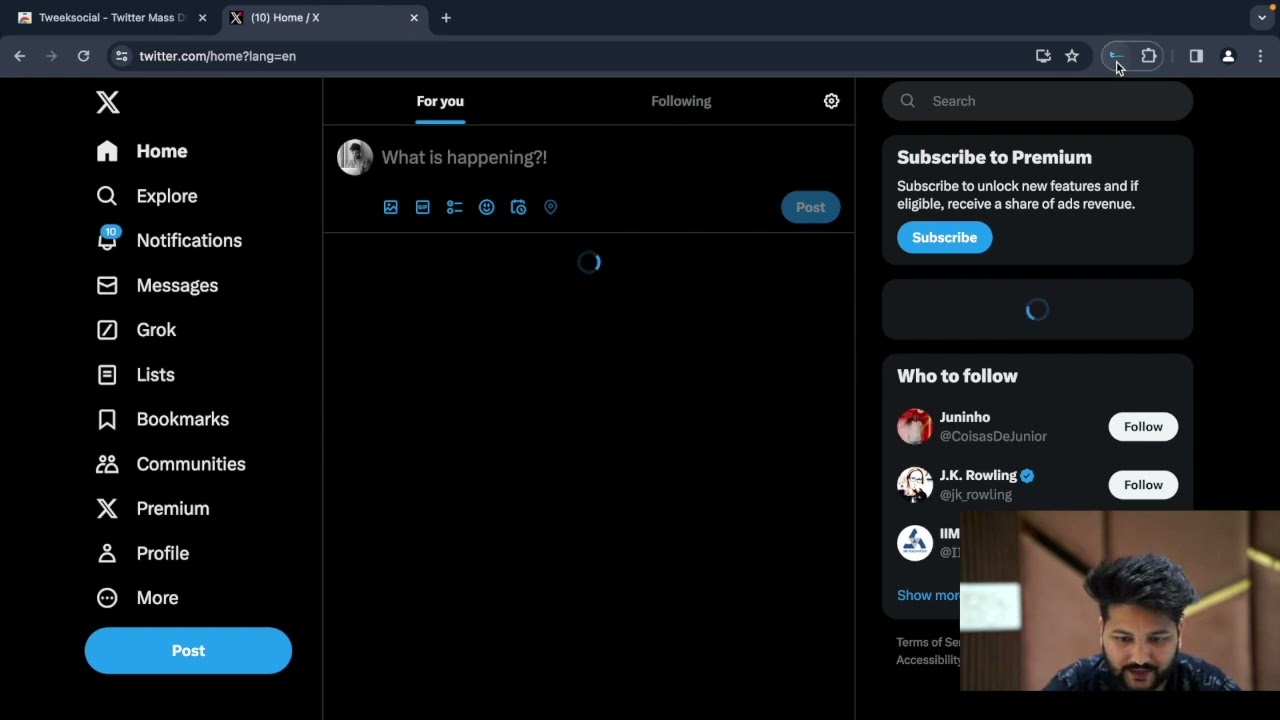 Send Mass DM Twitter To Multiple Profile At Same Time