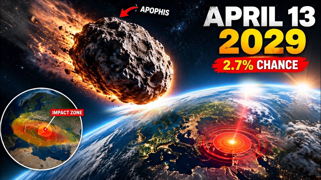 What If ASTEROID Apophis Hit Earth? Scientists Mapped Where It Lands  
