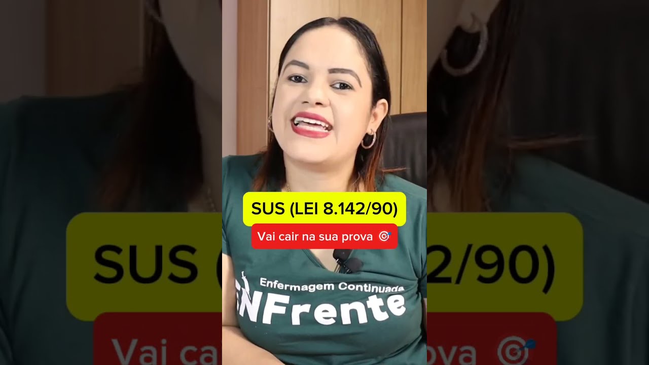 SUS (Lei 8.142/90) - Dica de Prova (Anote pra gabaritar)