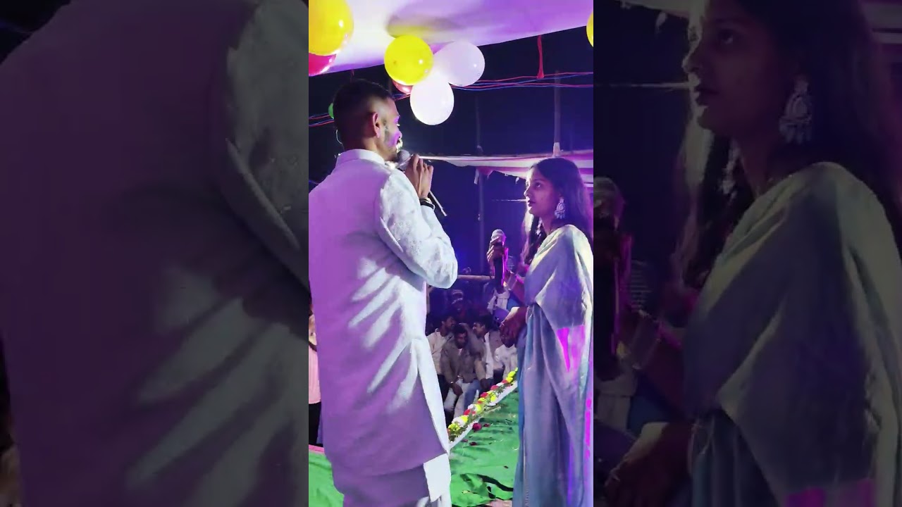 ऋषि और कल्पना स्टेज शो पार्ट 2 #viral #tranding #saraswati #stajshow #viralphoto #photography