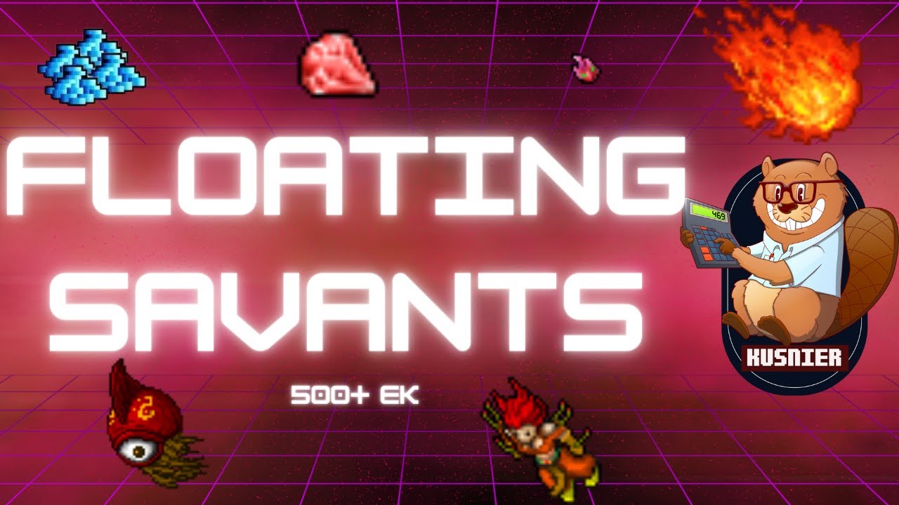 Floating Savants MoTA | 4 kk/h raw | 1kk/h profit | 500+ Knight | Tibia Hunting Guide