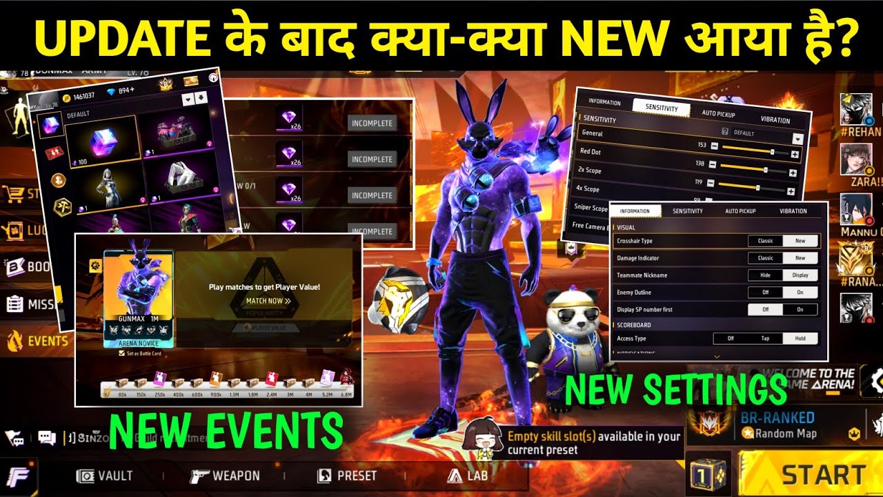 Update Ke Baad Kya Kya New Aaya hai?🔥 OB51 Update Changes Free Fire | Free Fire New Update Changes 