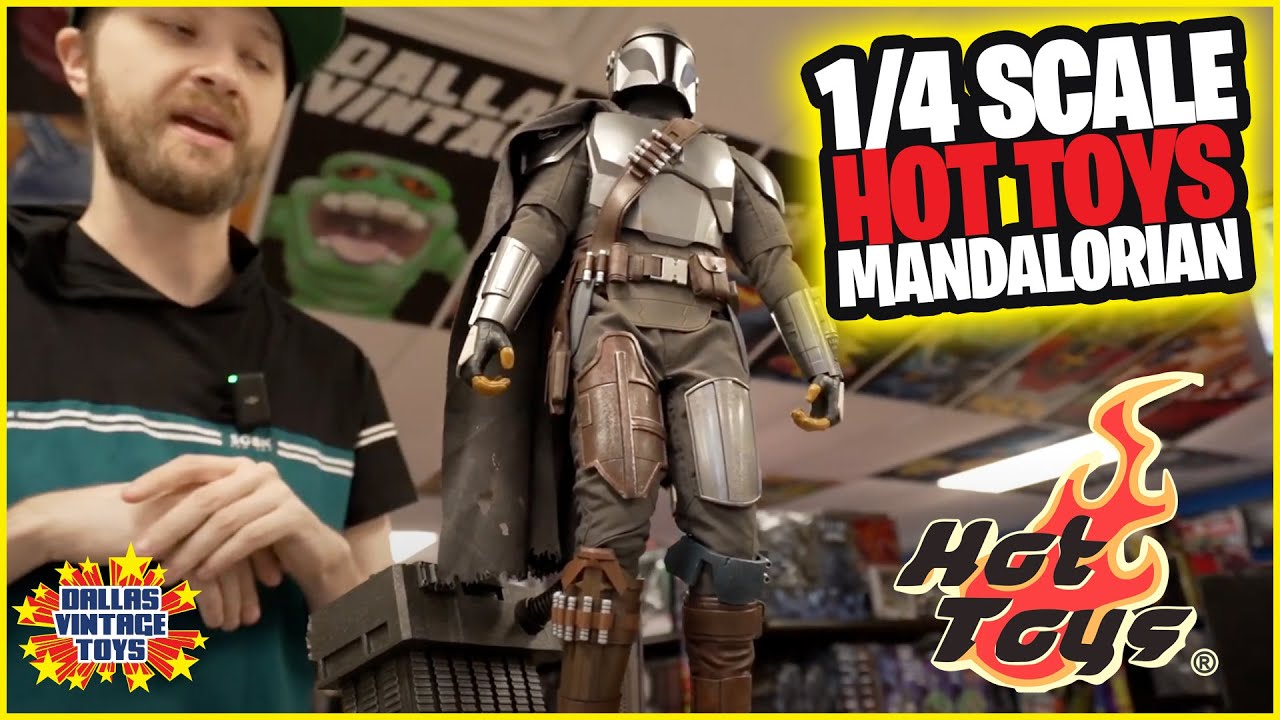 REVIEW: Hot Toys Star Wars Mandalorian And Grogu Deluxe 1:4 Scale Figure Set QS017