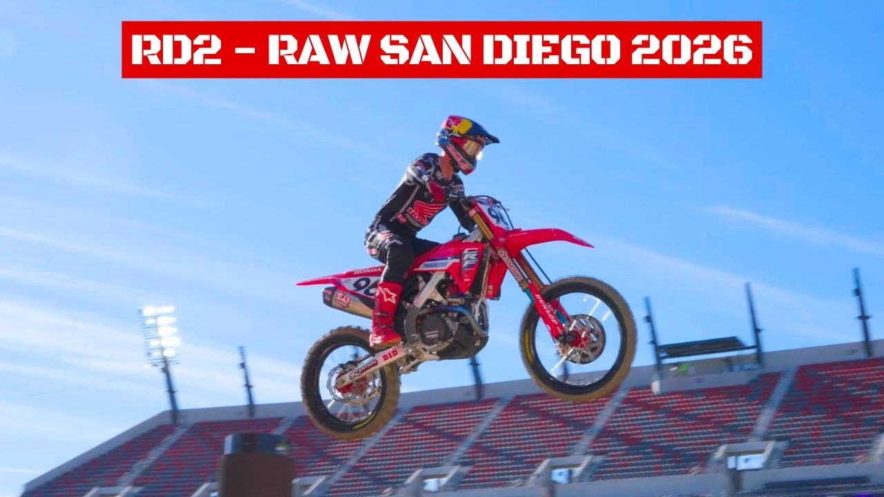 2026 Supercross -San Diego RAW ft. Craig, Hunter Lawrence, Hymas, Savatgy & more 🔥