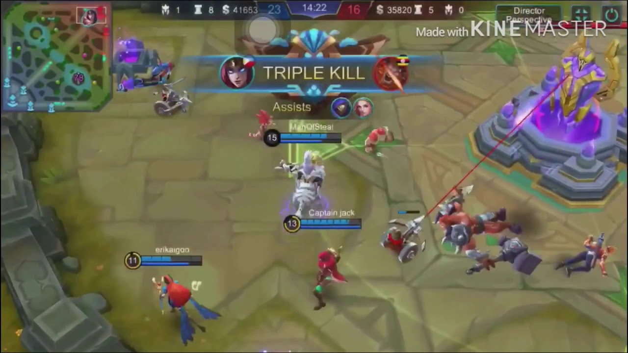 Irithel! Savage! 1 hit Lesley & 2 hits Gord!