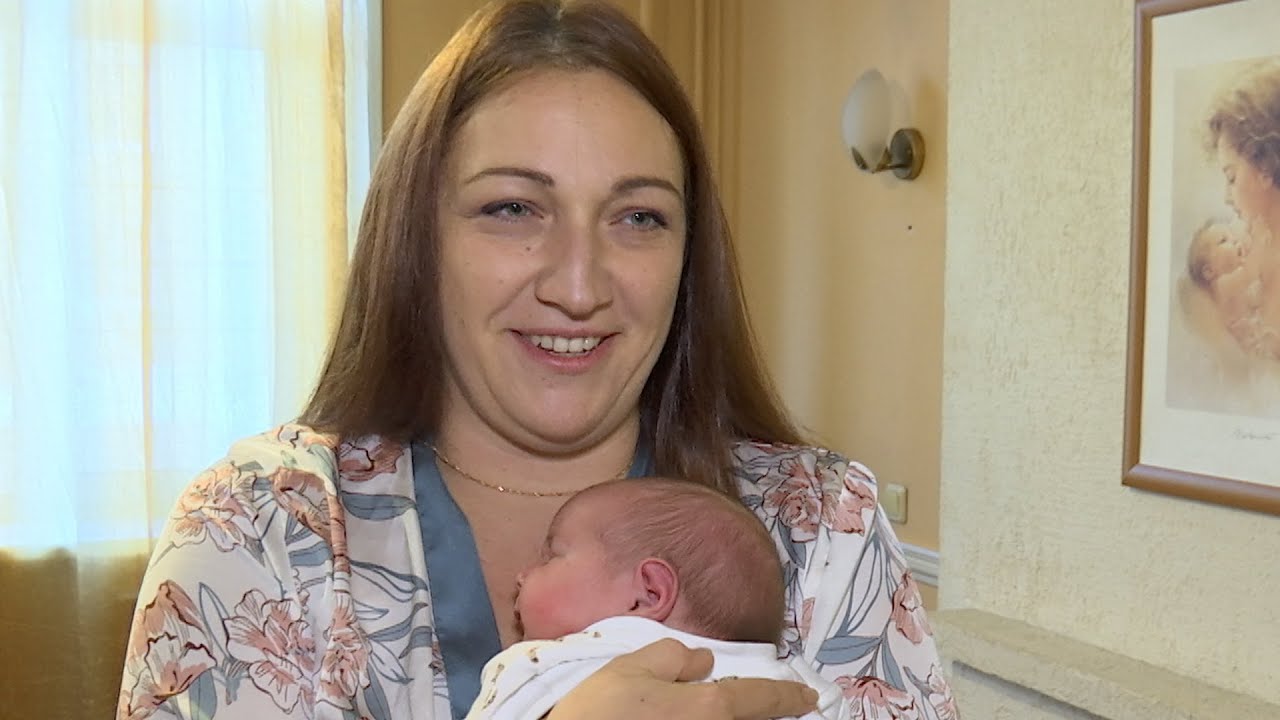 В Люберцах родился маленький богатырь