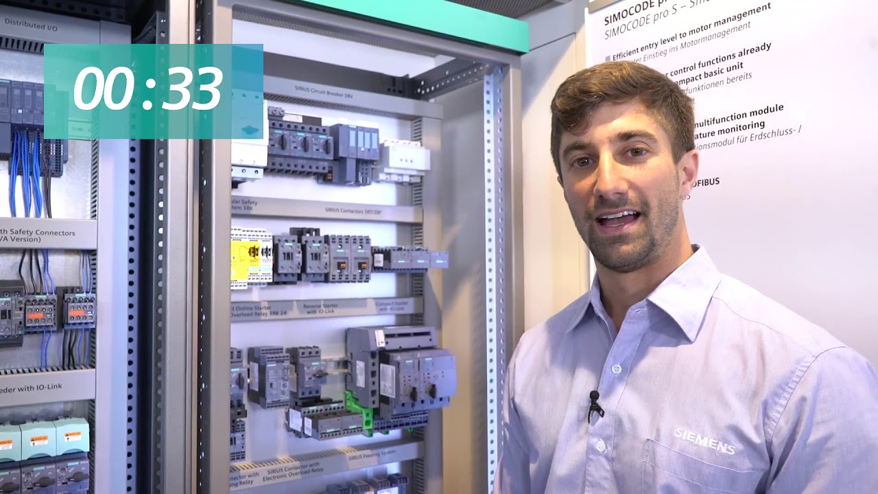 Guardamotores SIRIUS 3RV2 de Siemens
