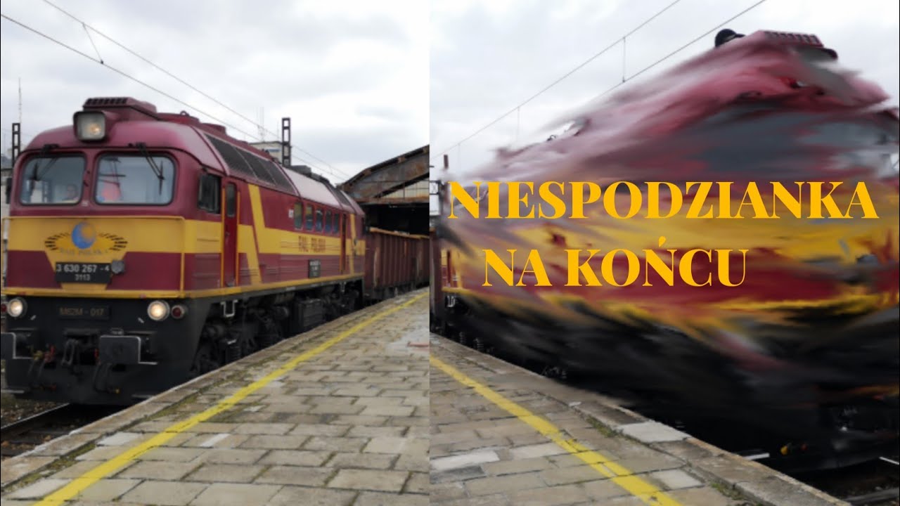Rail Polska | M62M-017 z węglarkami + niespodzianka na popychu | Bytom